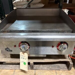 0501-STAR ELECTRIC GRIDDLE 524TGF, COUNTERTOP