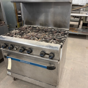 0521-RADIANCE TAR6 6 BURNER GAS RANGE