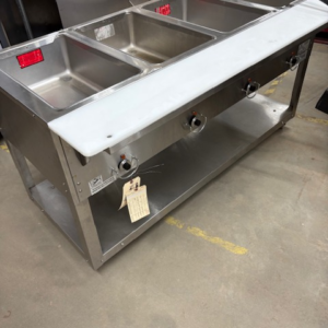 0528-DUKE 4 BAY STEAM TABLE E304SWM
