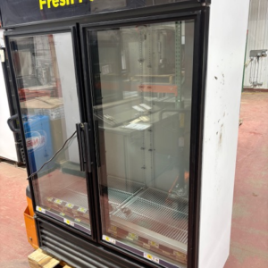 0549-TRUE 2 DOOR GLASS COOLER GDM-49-LD